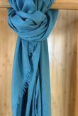 Classic Portobello Scarf Aegean Turquoise